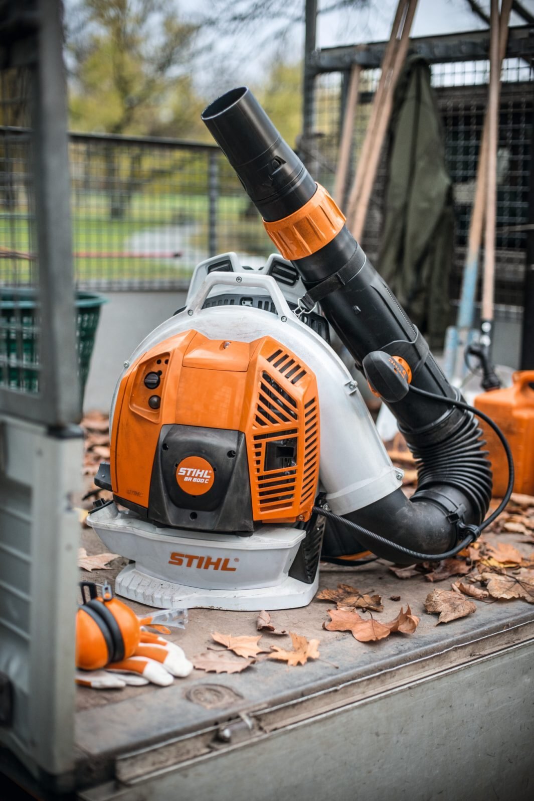 STIHL BR 800 C E BACKPACK BLOWER (SIDE START)