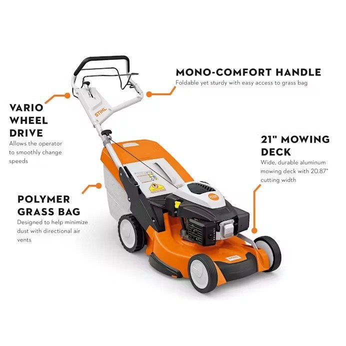 STIHL RM 655 V GAS POWERED MOWER