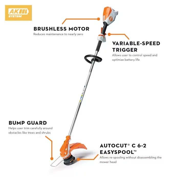 STIHL FSA 60 R AK POWERED HD TRIMMER