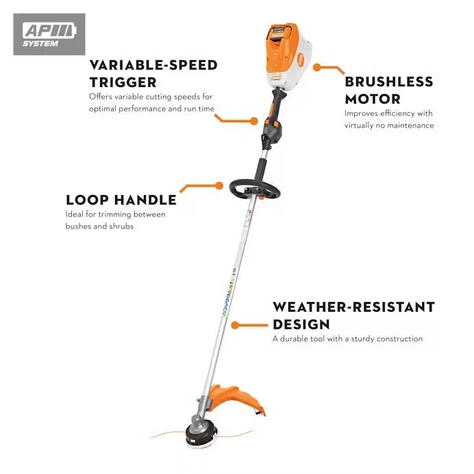 STIHL FSA 200 LITHIUM ION TRIMMER AP SERIES