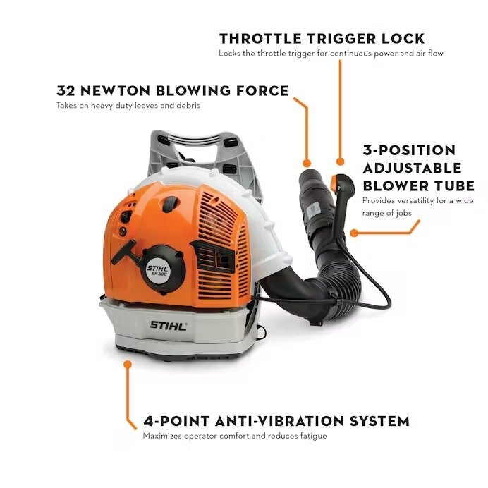 STIHL BR 600 4 MIX BACK PACK BLOWER MAGNUM