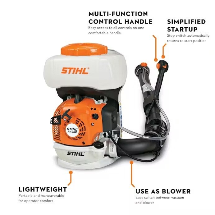 STIHL SR 200 BACKPACK MIST BLOWER