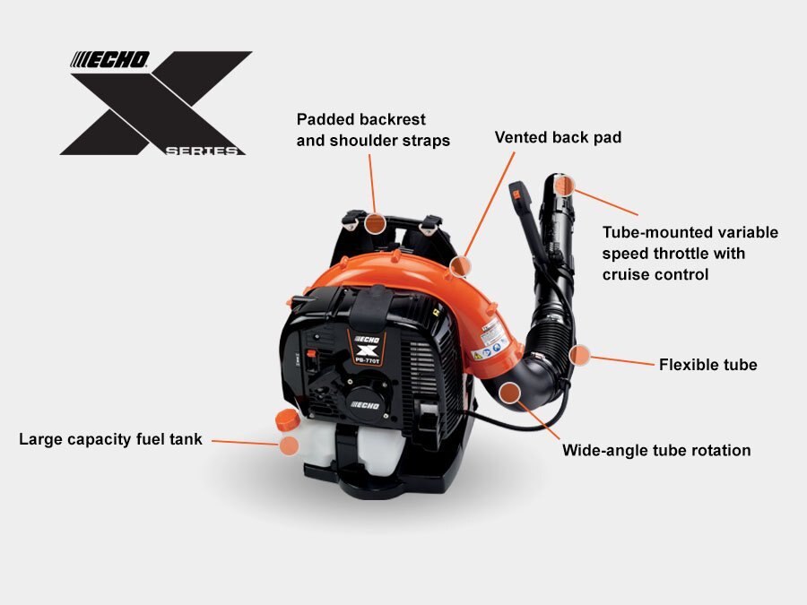 ECHO PB 770T HEAVY DUTY BLOWER W/ TUBE