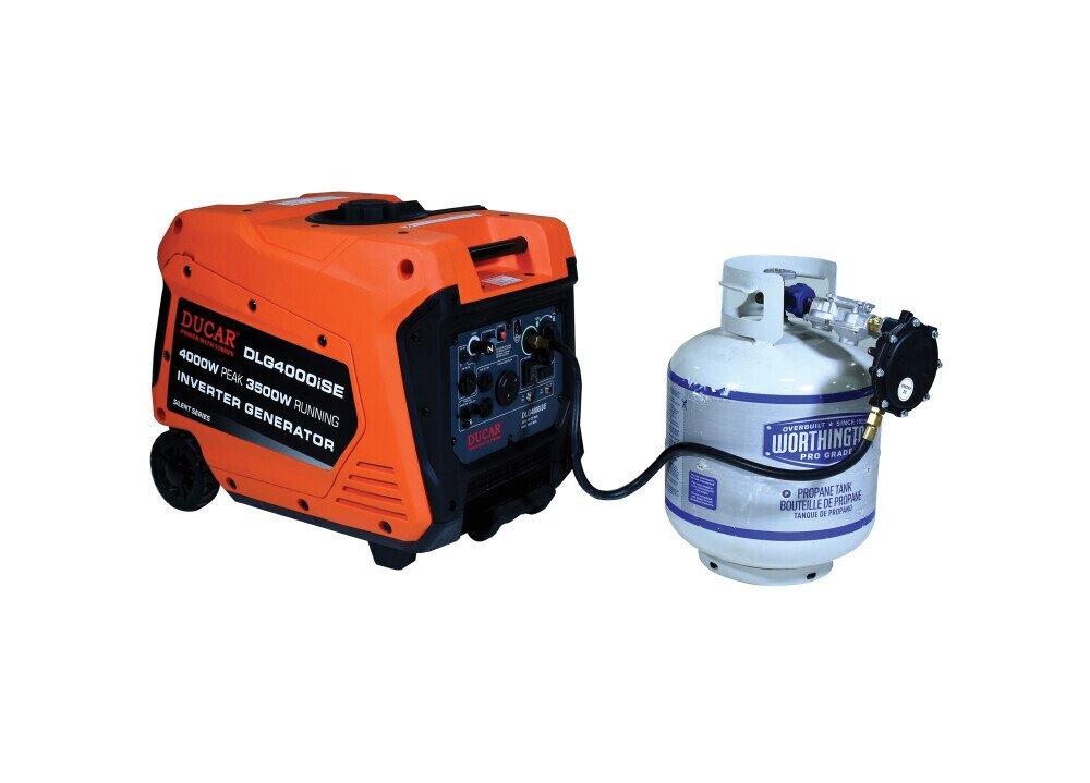 Ducar 4000W Inverter generator (Dual Fuel: Propane and Gasoline)