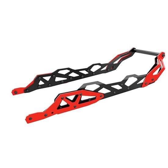 ADVENTURE REAR BUMPER 154165 SHORT BLACK/LAVA RED