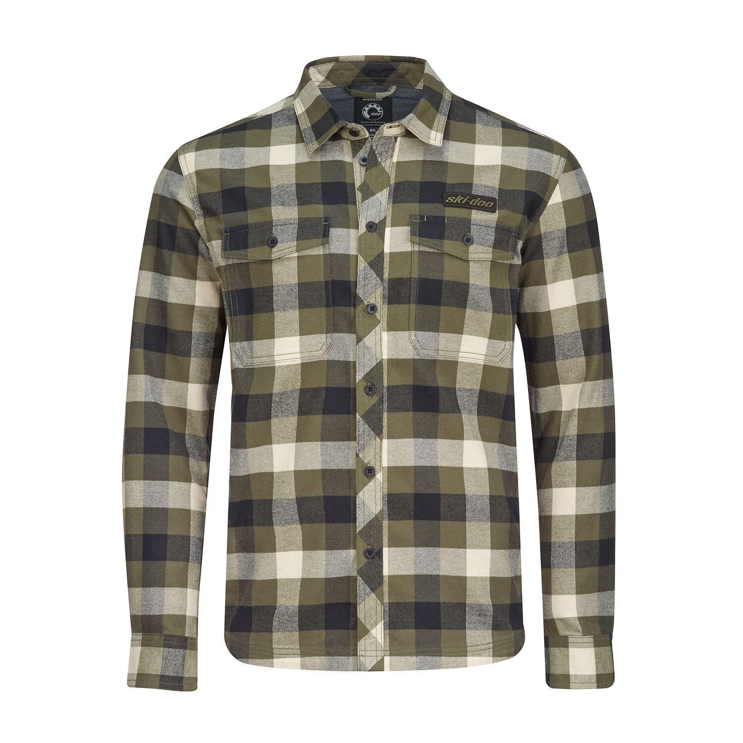 Men's Ski Doo Flannel Shirt