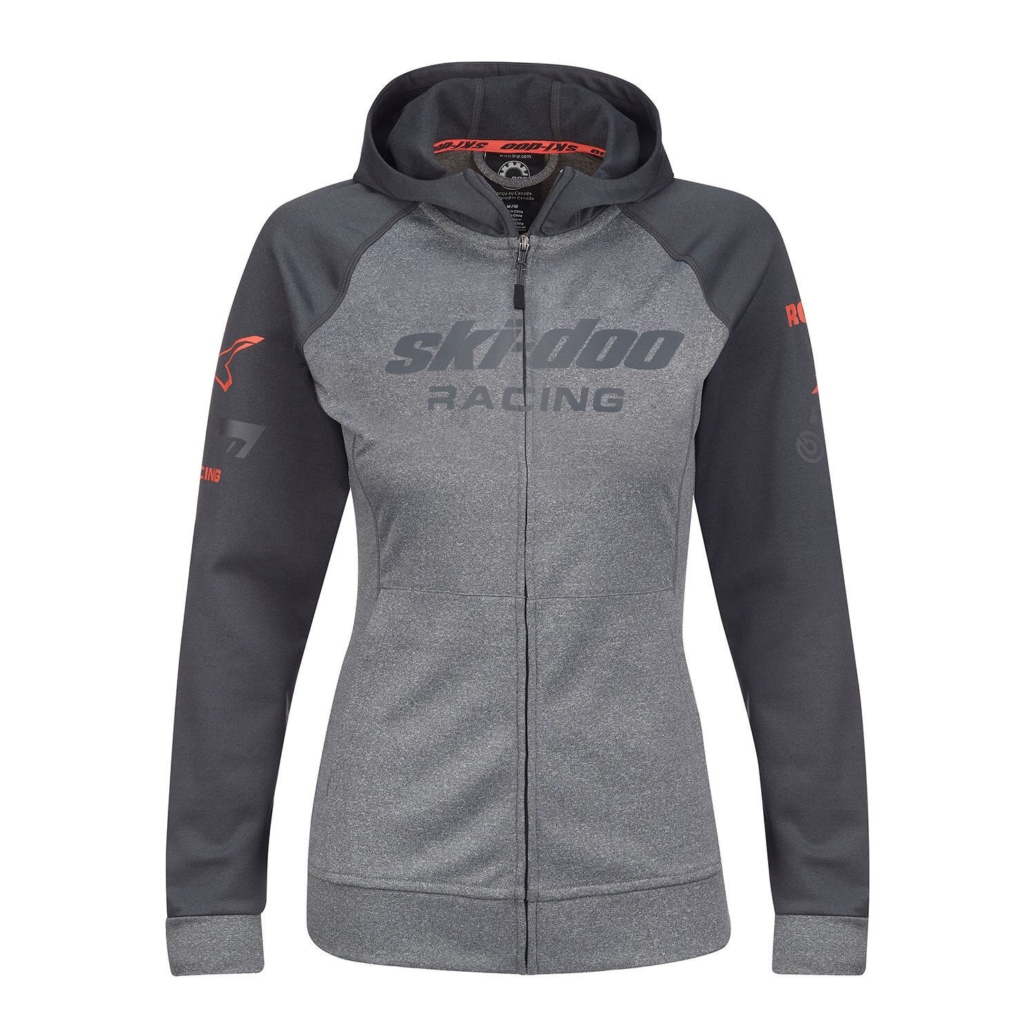 Women's Sno X Fleece Zip Up XS Heather Grey