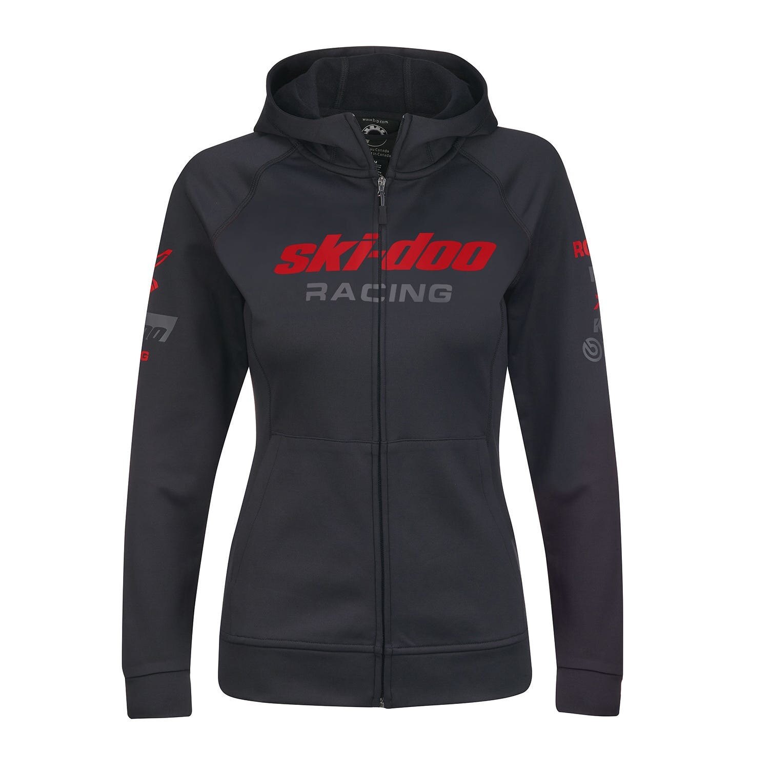 Women's Sno X Fleece Zip Up L Black