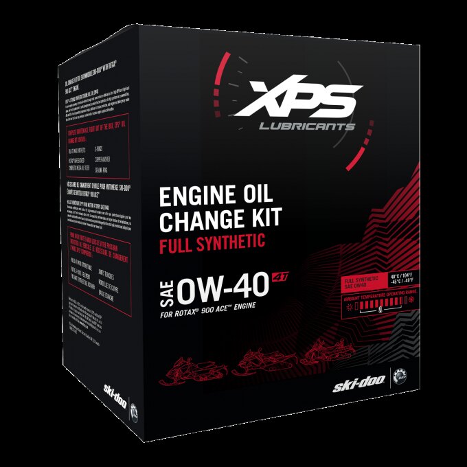 4T 0W 40 Synthetic Oil Change Kit for Rotax 900 ACE engine