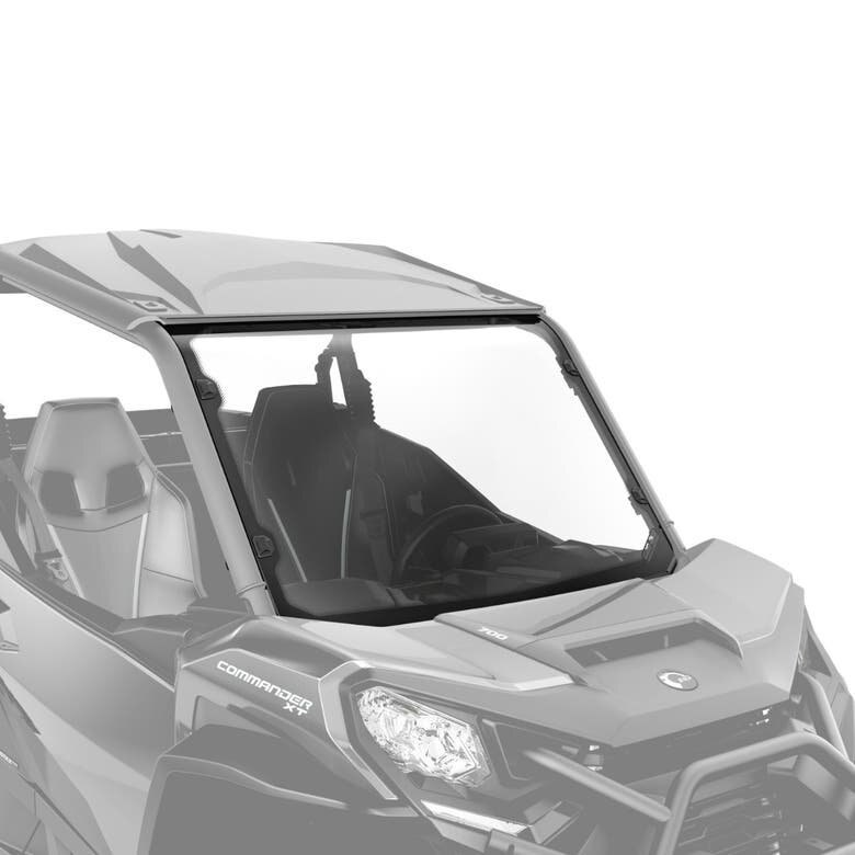 Full Windshield Hardcoated Maverick Trail & Sport, Commander