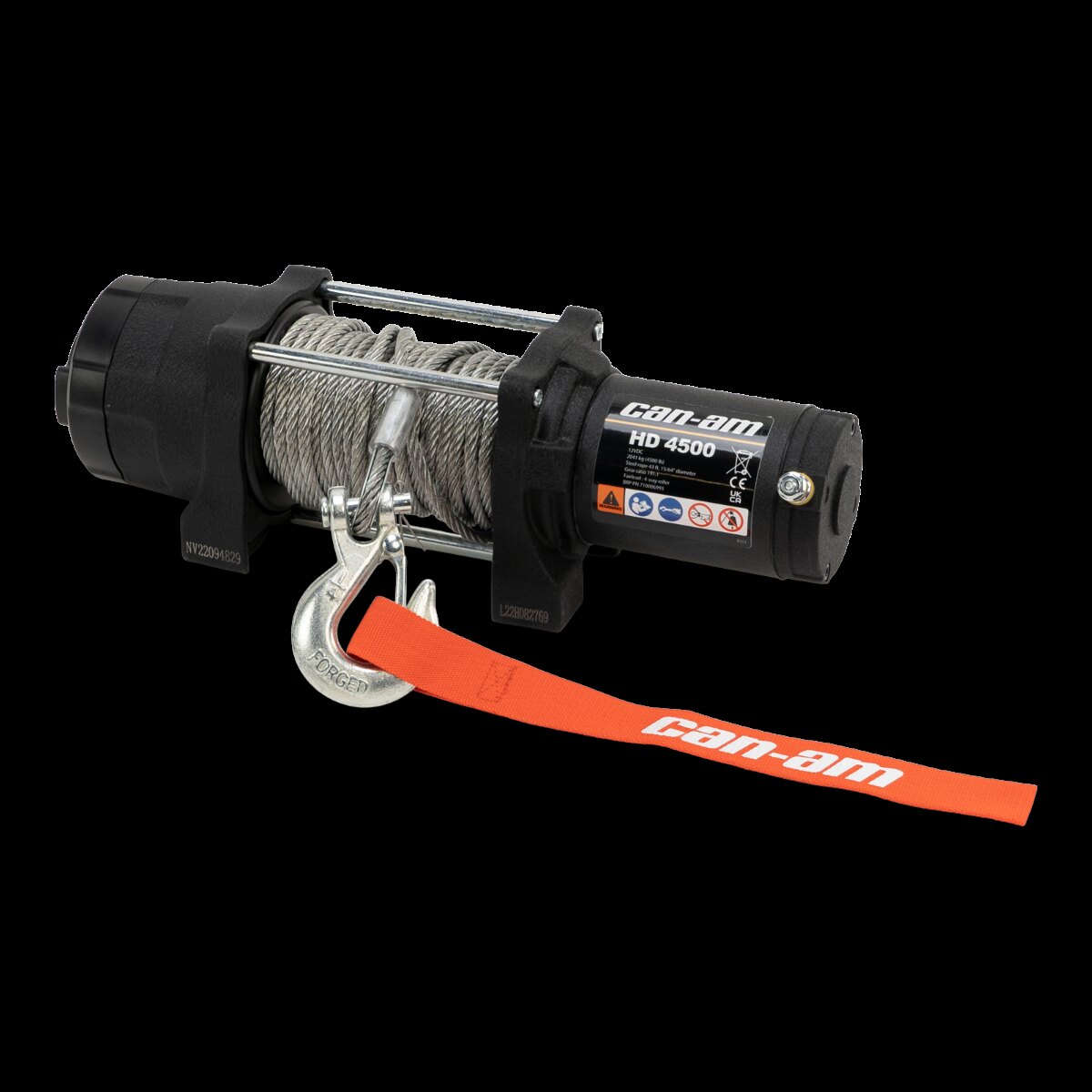 CAN AM HD4500 WIRE CABLE WINCH