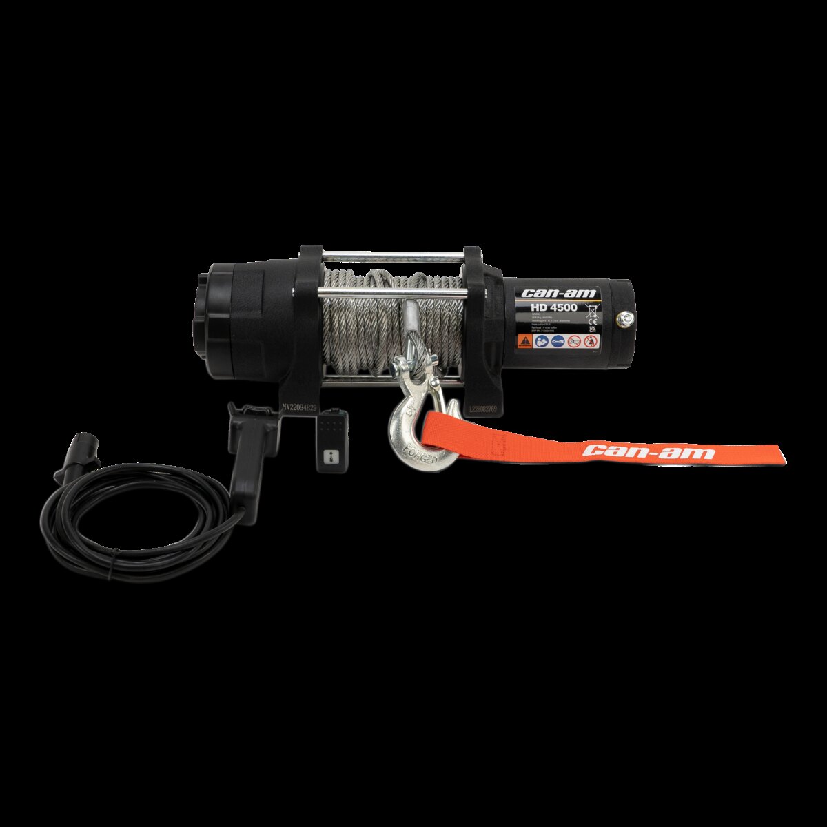 CAN AM HD4500 WIRE CABLE WINCH