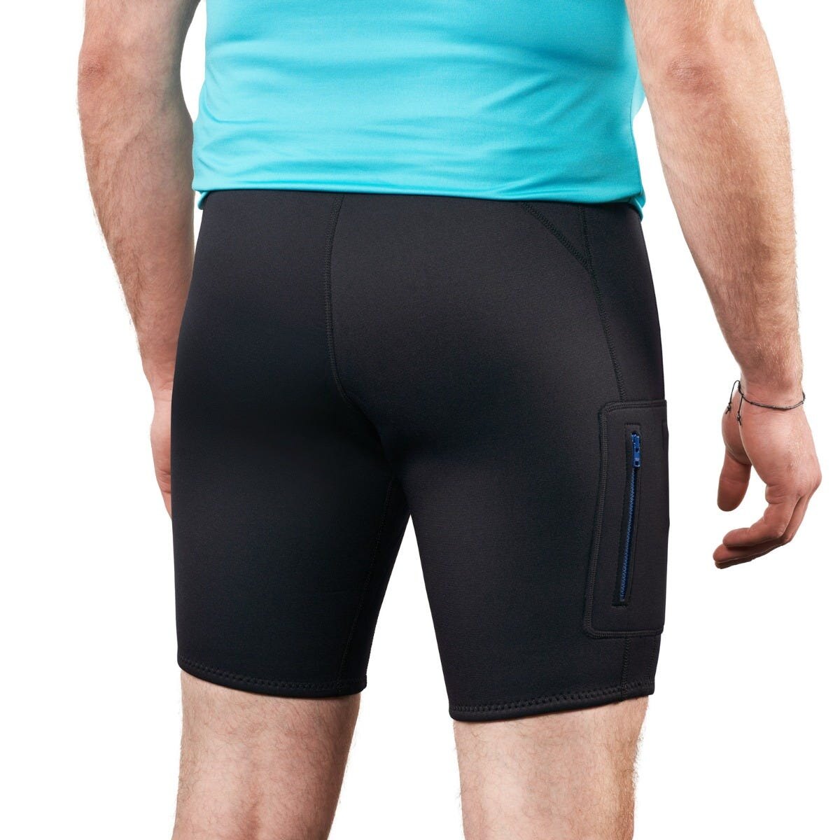 Men's Neoprene Shorts M Black