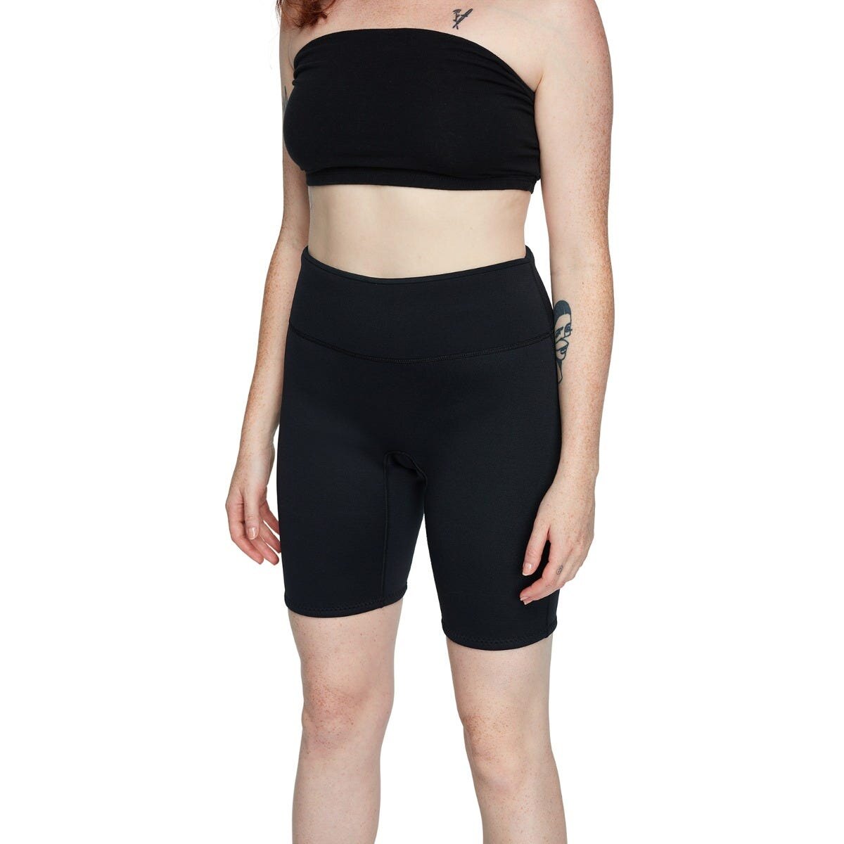 Women's Neoprene Shorts XS Black