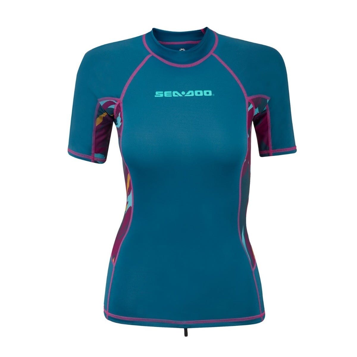 Women's Exotic Short Sleeve Rashguard M Navy