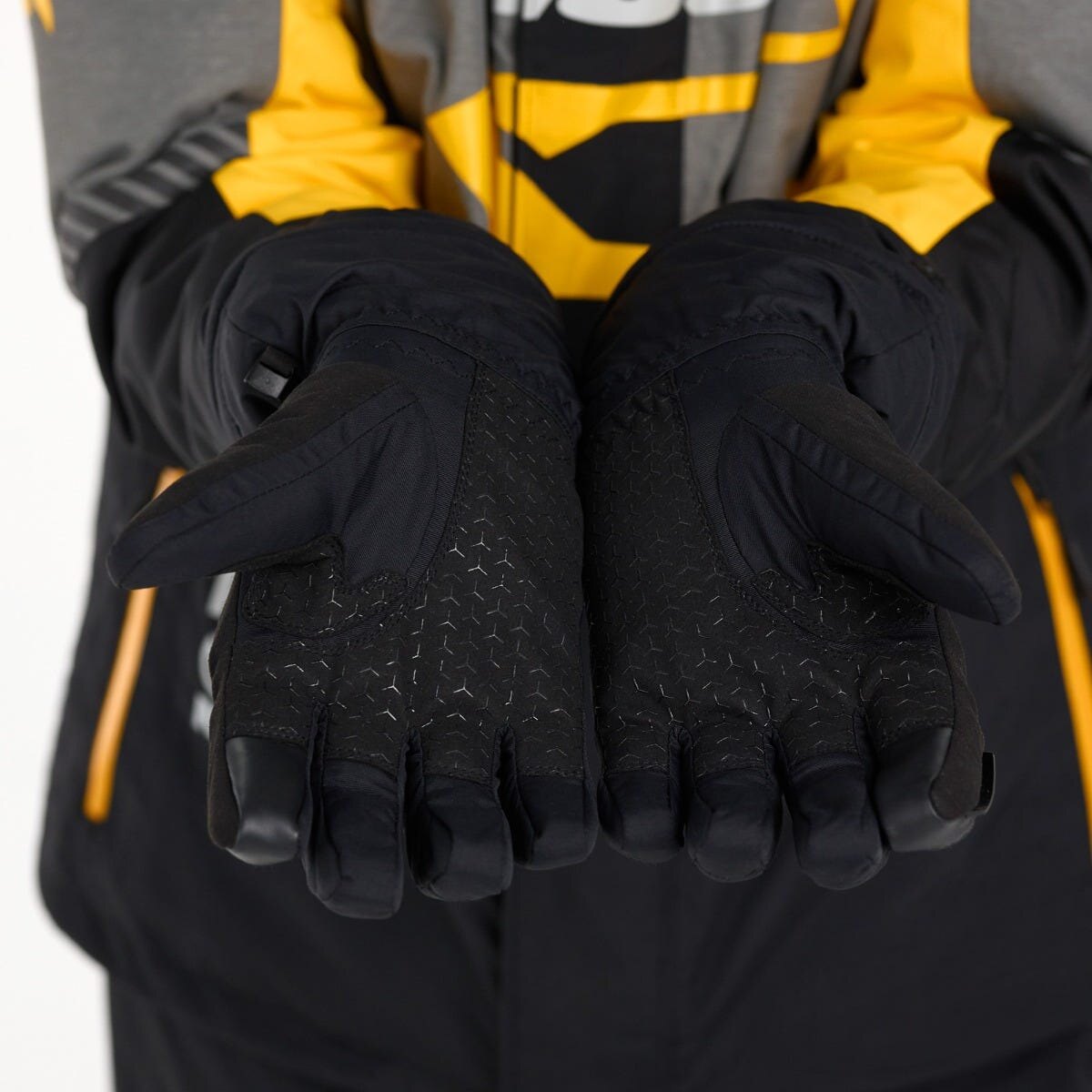 X Team Nylon Gloves L Black