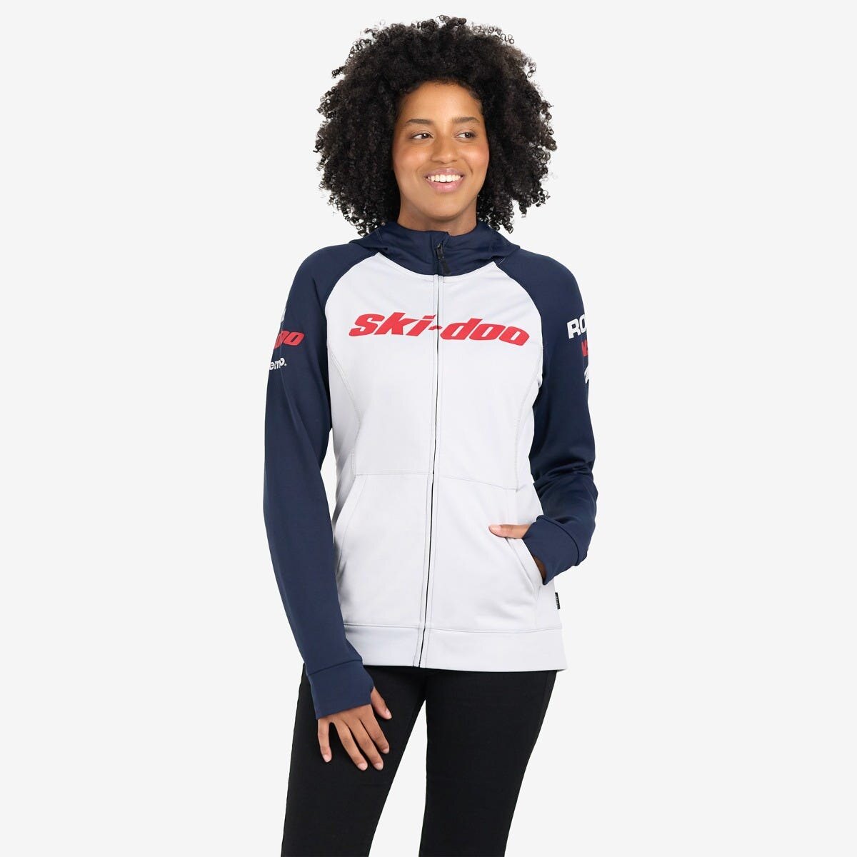 Women's Sno X Zip Up L Dark navy