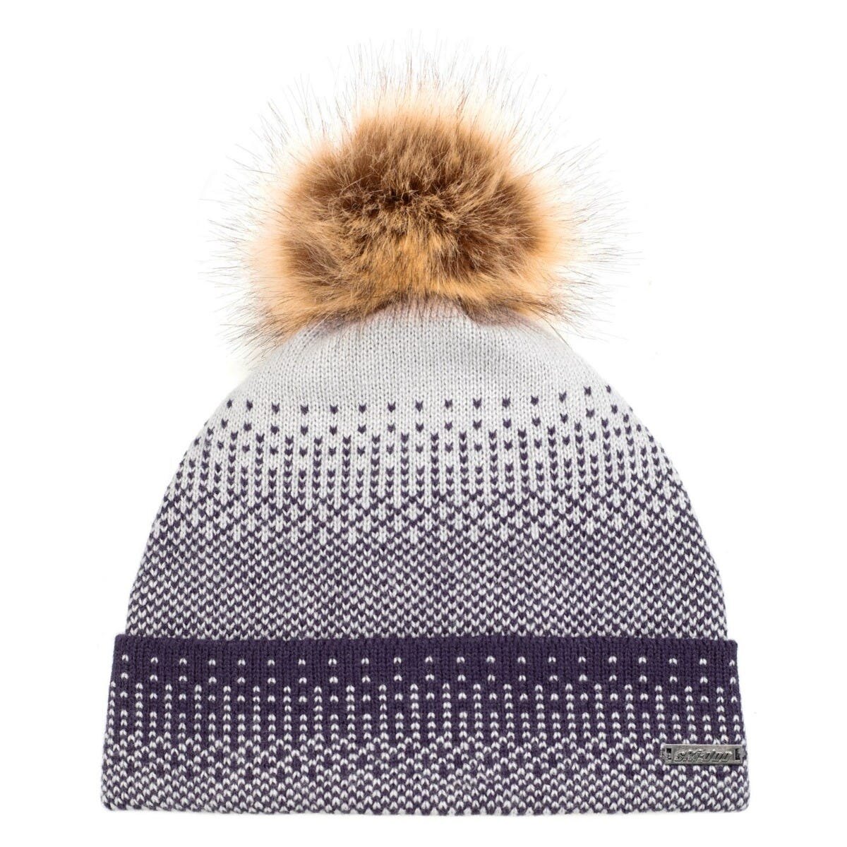 Ladies' Faux Fur Pom Pom Beanie