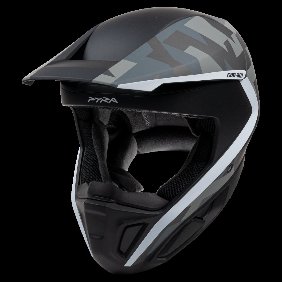 Can Am Pyra Dune Helmet (DOT/ECE) M Charcoal Grey