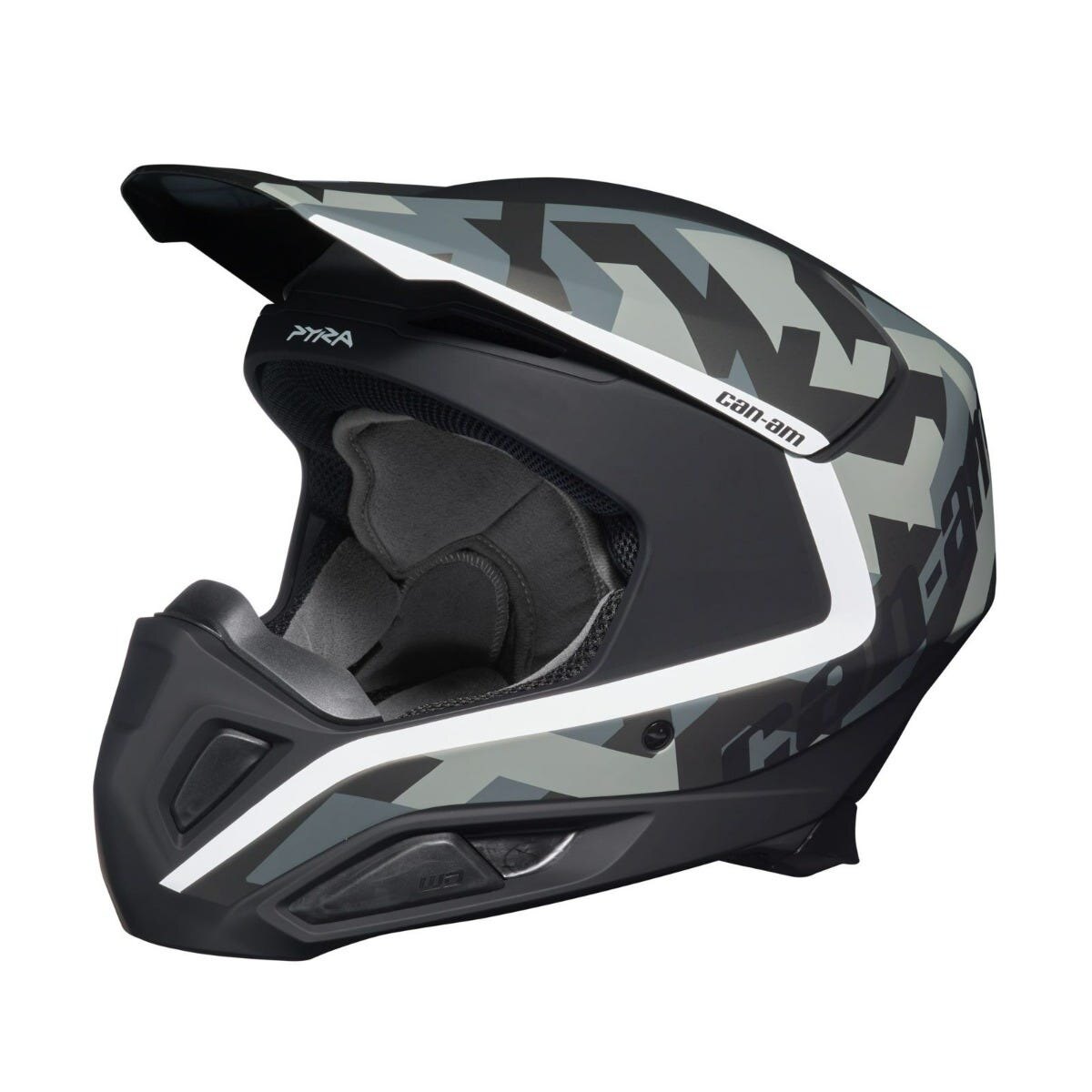 Can Am Pyra Dune Helmet (DOT/ECE) M Charcoal Grey