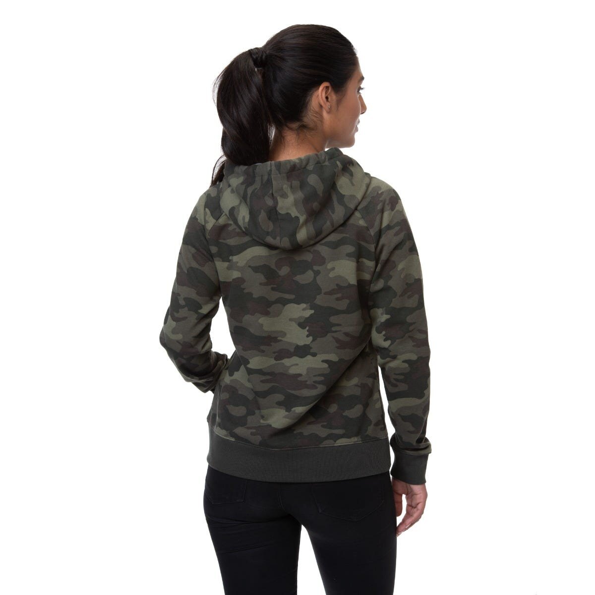 Women's Signature Pullover Hoodie S Camo