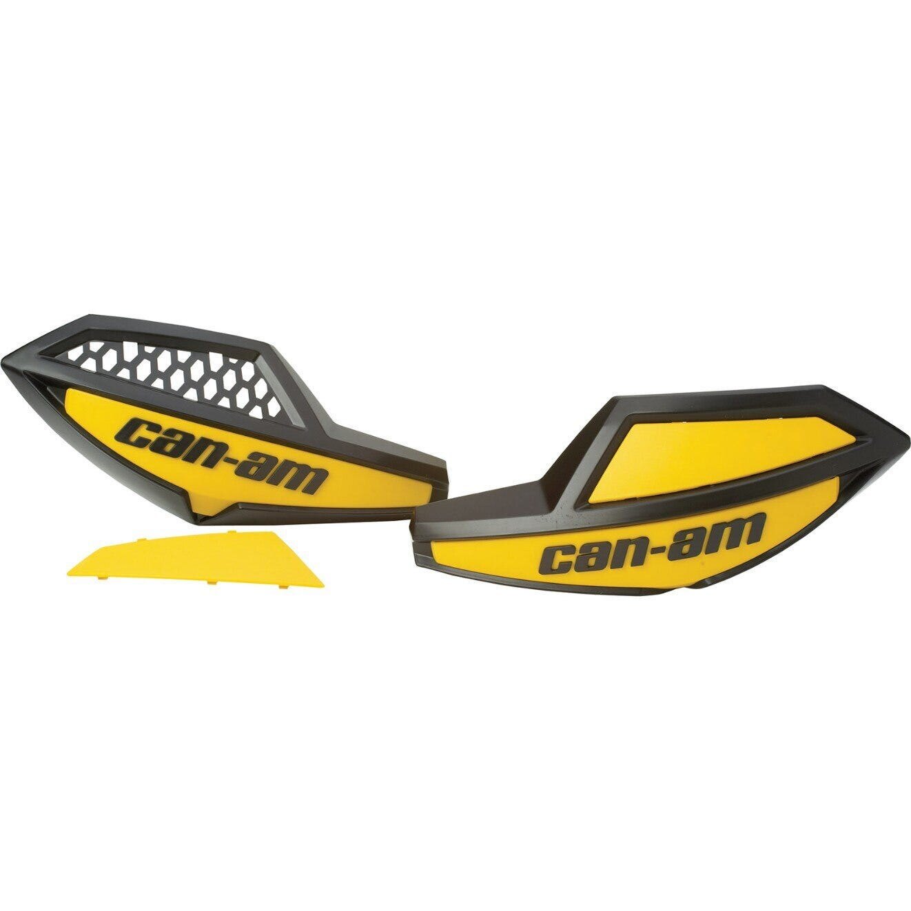 Handlebar Wind Deflectors Black /Yellow