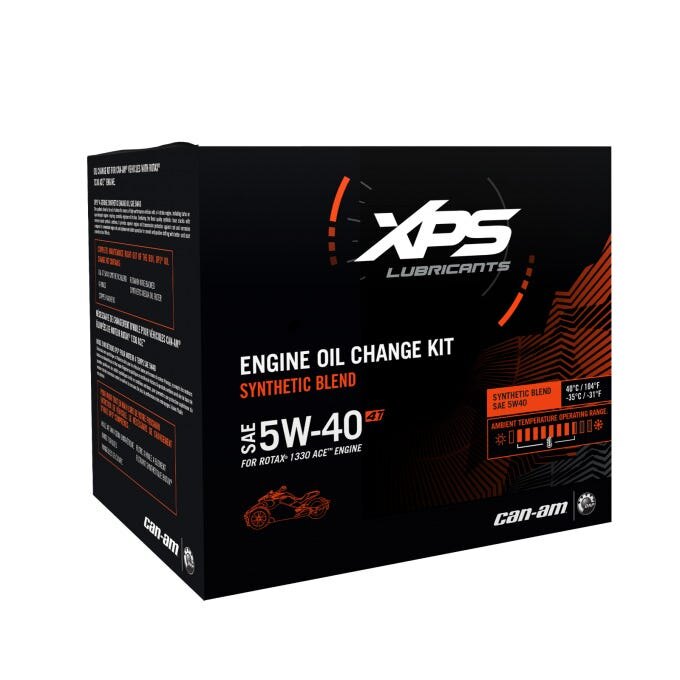 4T 5W 40 Synthetic Blend Oil Change Kit for Rotax 1330 engine