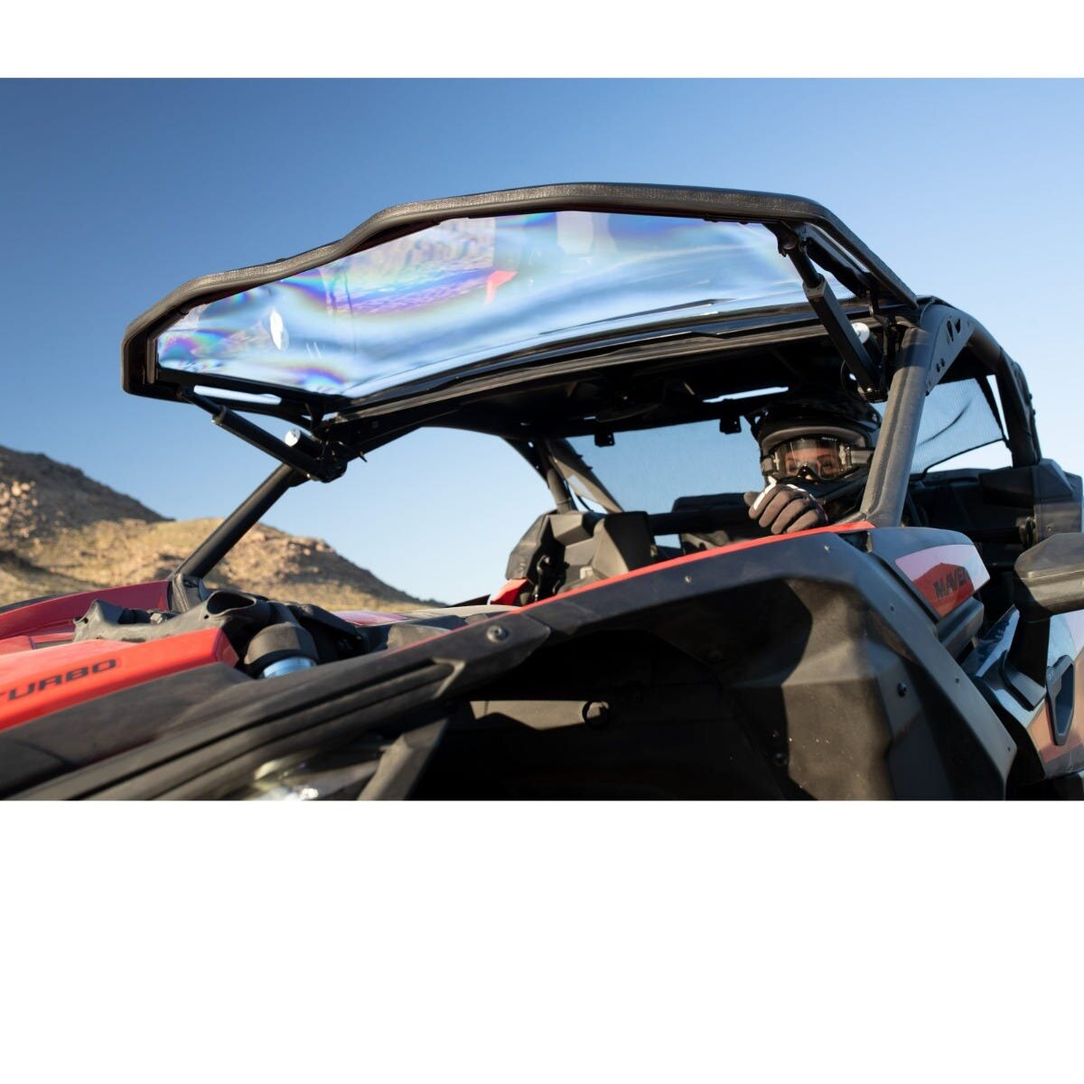 PowerFlip Windshield Maverick X3