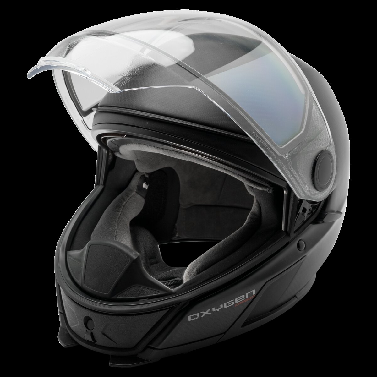 Oxygen Carbon Helmet (DOT) S Black