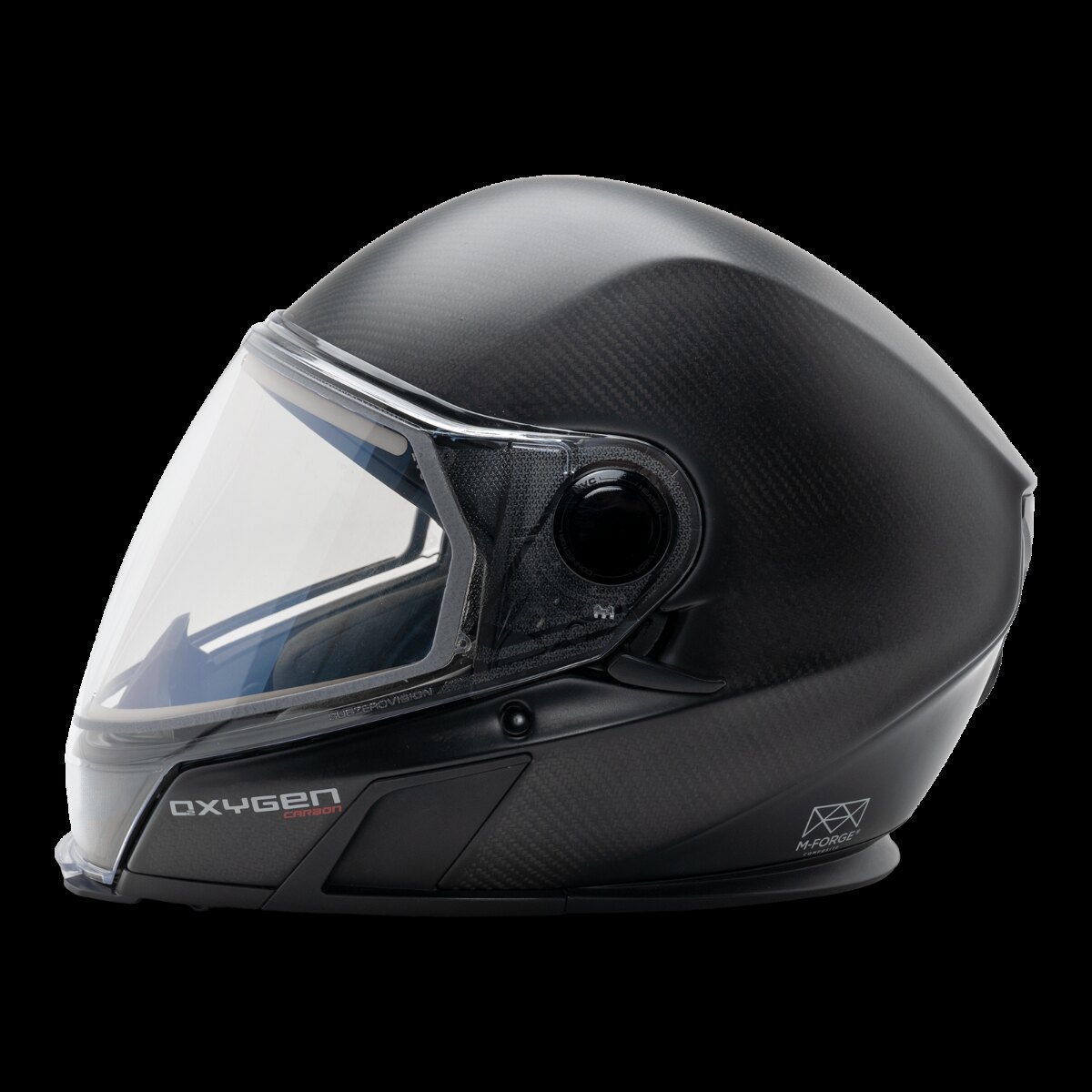 Oxygen Carbon Helmet (DOT) S Black