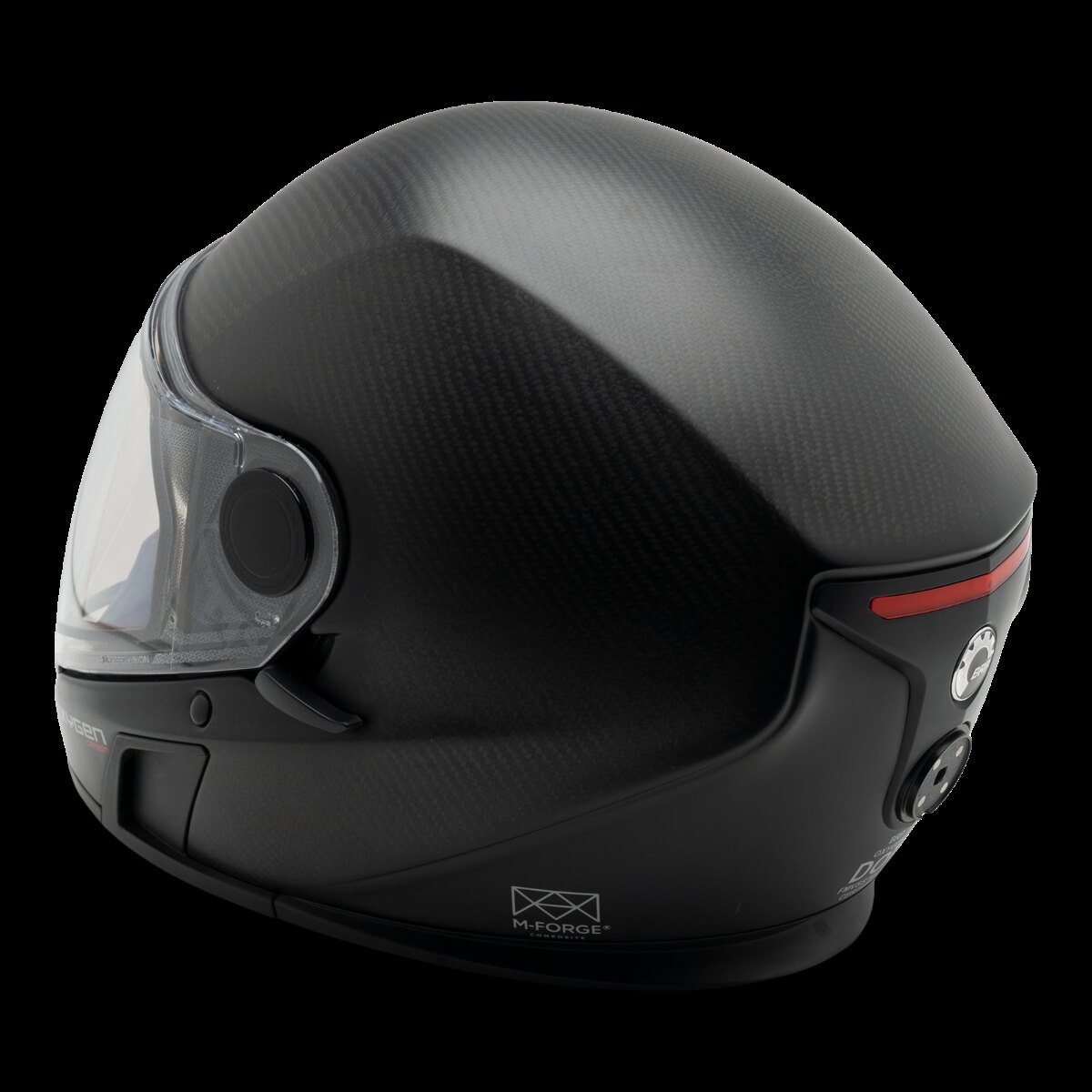 Oxygen Carbon Helmet (DOT) S Black