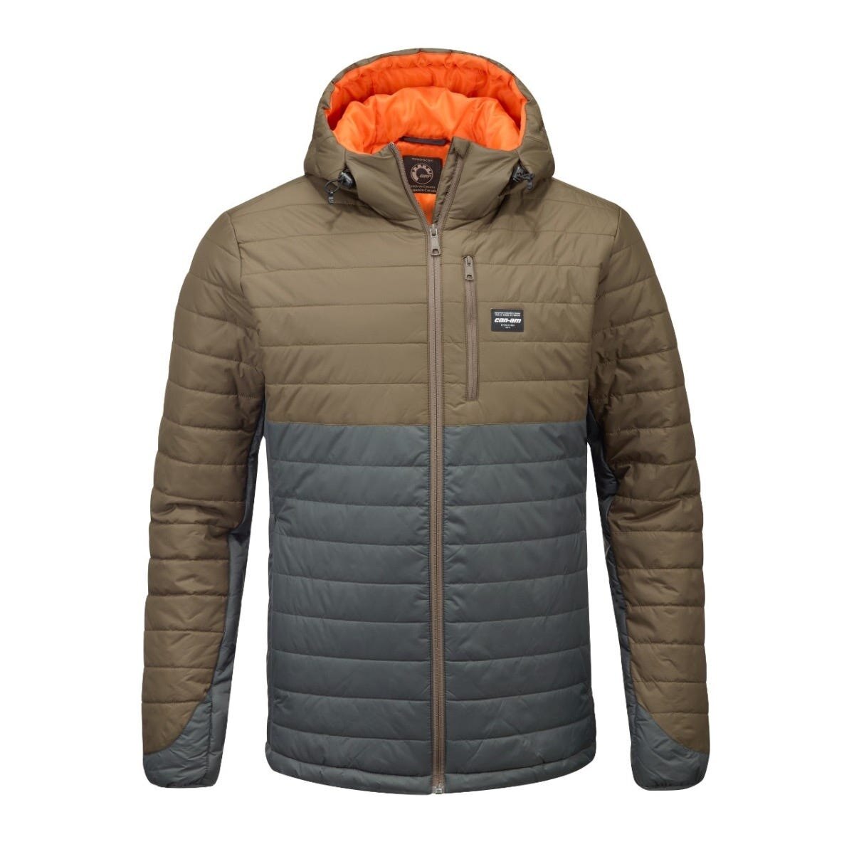 Men's Can Am puffer jacket M Magnesium