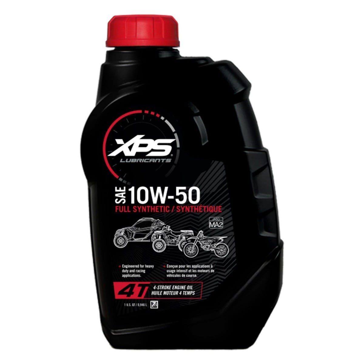 4T 10W 50 Synthetic Oil 1 QT / 946 ml