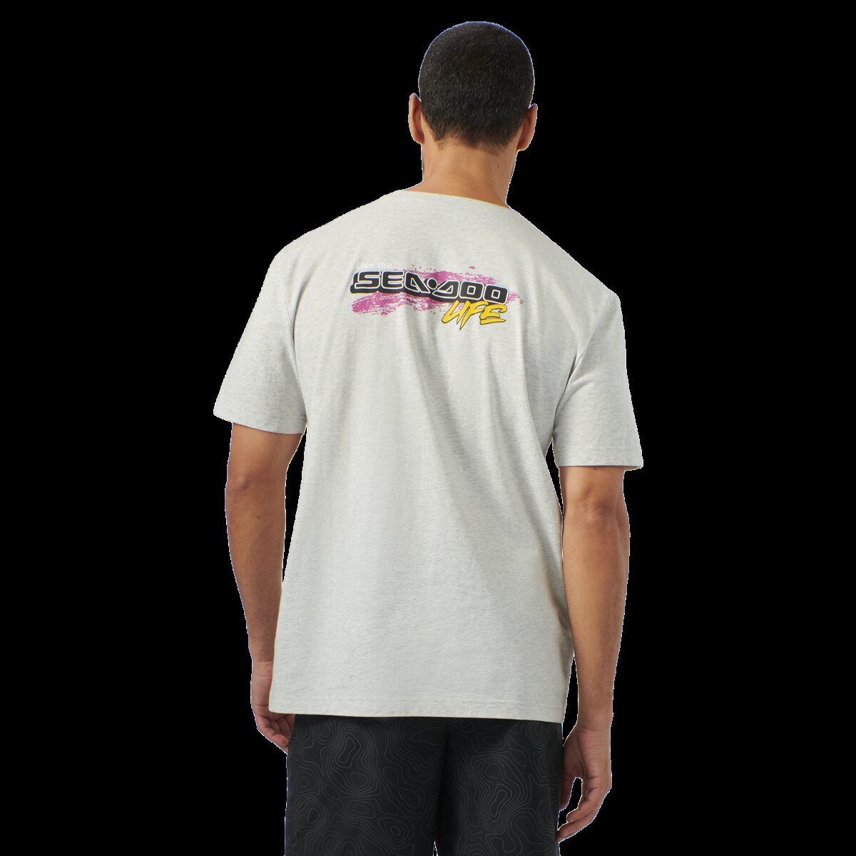 Mens Retro Sea Doo T Shirt S Smoke