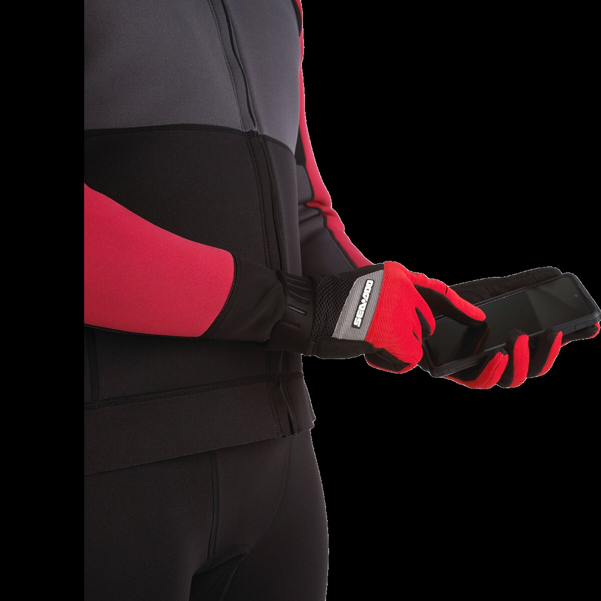 Choppy Gloves M Lava Red