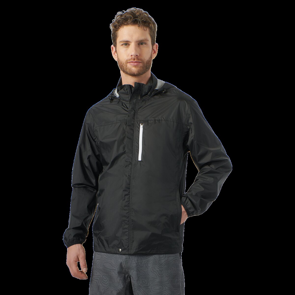 Men's Windproof Jacket S Black