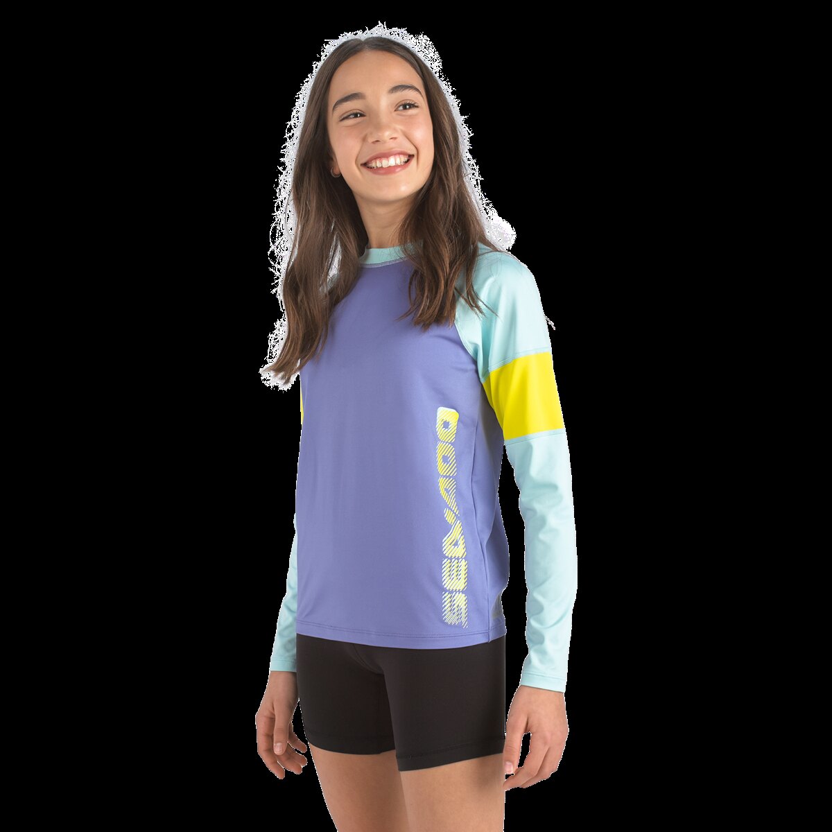 Youth Long Sleeve Rashguard 10 12 Lilac