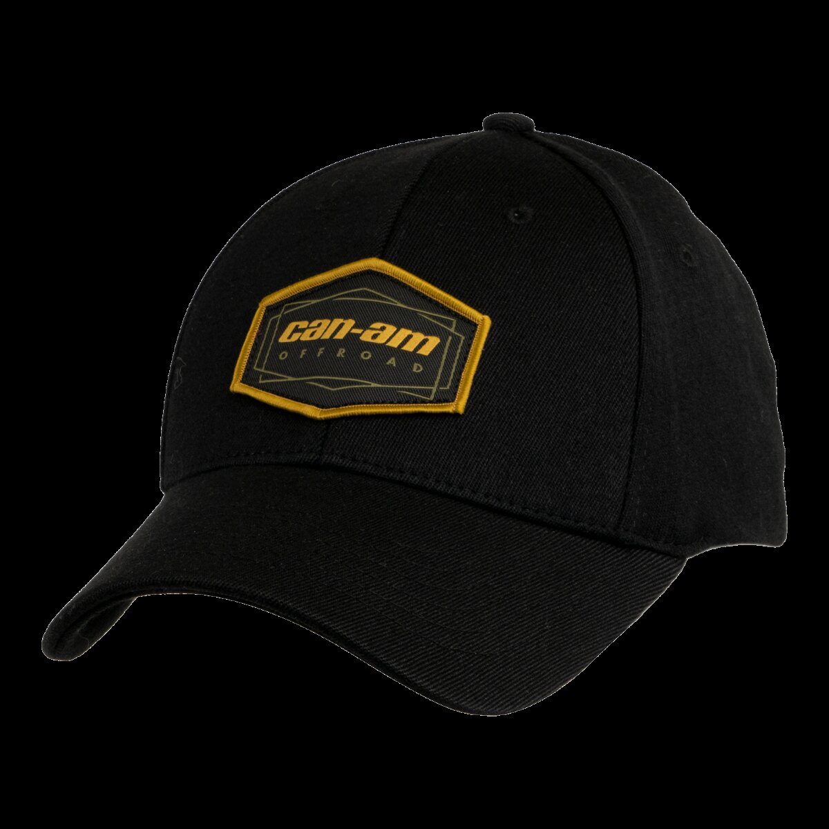 Men's Can Am Fitted ESTD Cap S/M Black