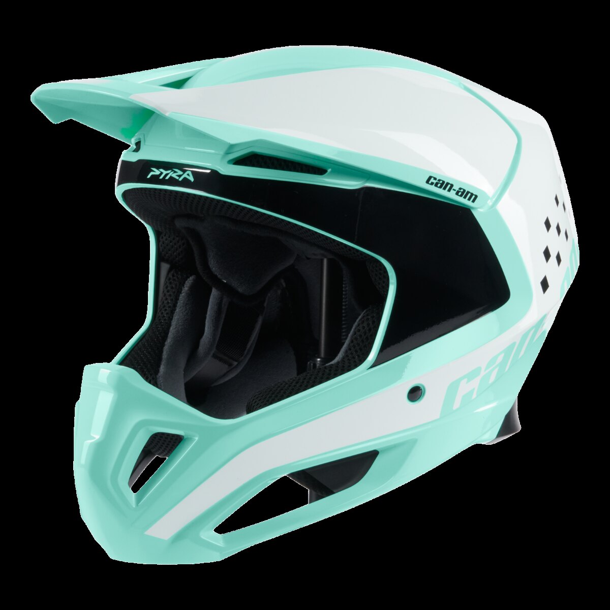 Can Am Pyra Fade Helmet (DOT/ECE) 2XL Turquoise