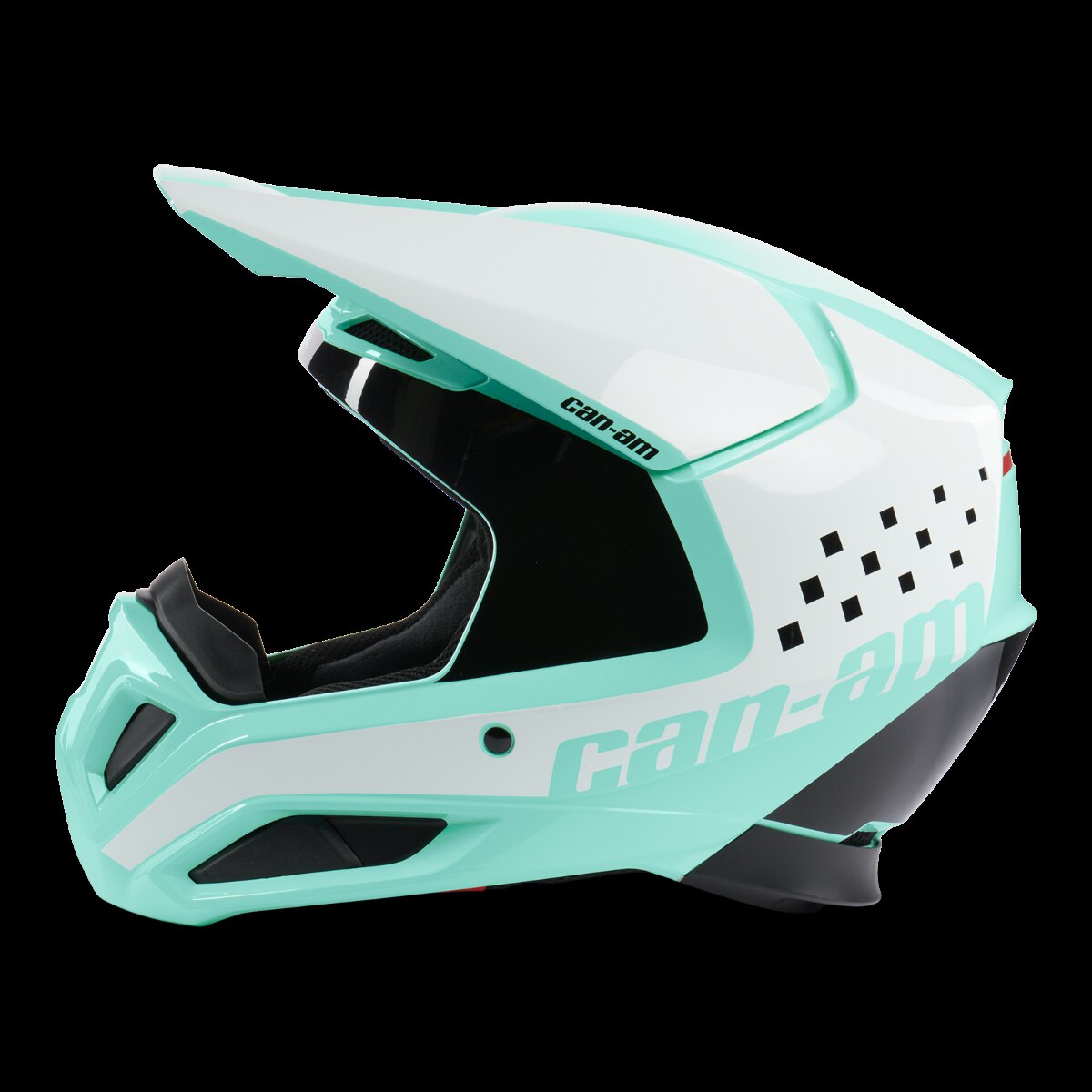 Can Am Pyra Fade Helmet (DOT/ECE) 2XL Turquoise