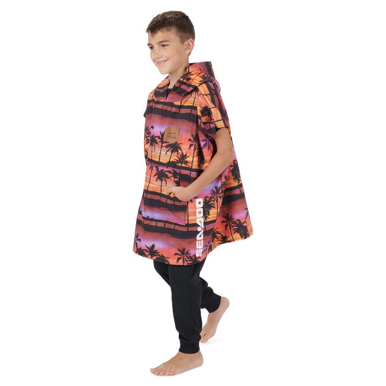 Unisex Kid’s Sea Doo Quick Dry Poncho By Slowtide