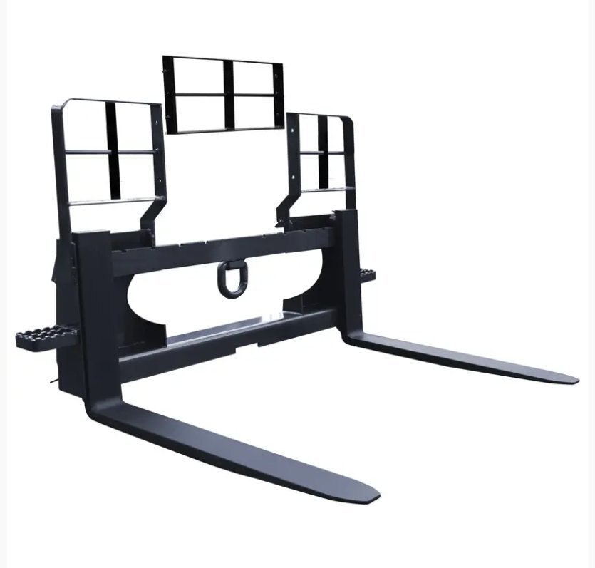 Braber BE-HD5548BO500 5500LB Skid Steer Mount Pallet Fork