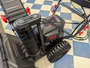 Kress 60V Electric Snow Blower C/W 2 Batteries