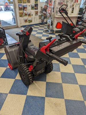 Kress 60V Electric Snow Blower C/W 2 Batteries