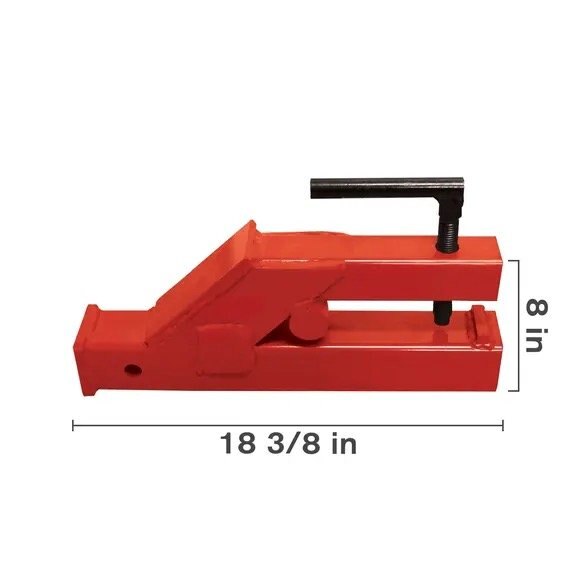 Clamp On Hitch Bucket Receiver 2