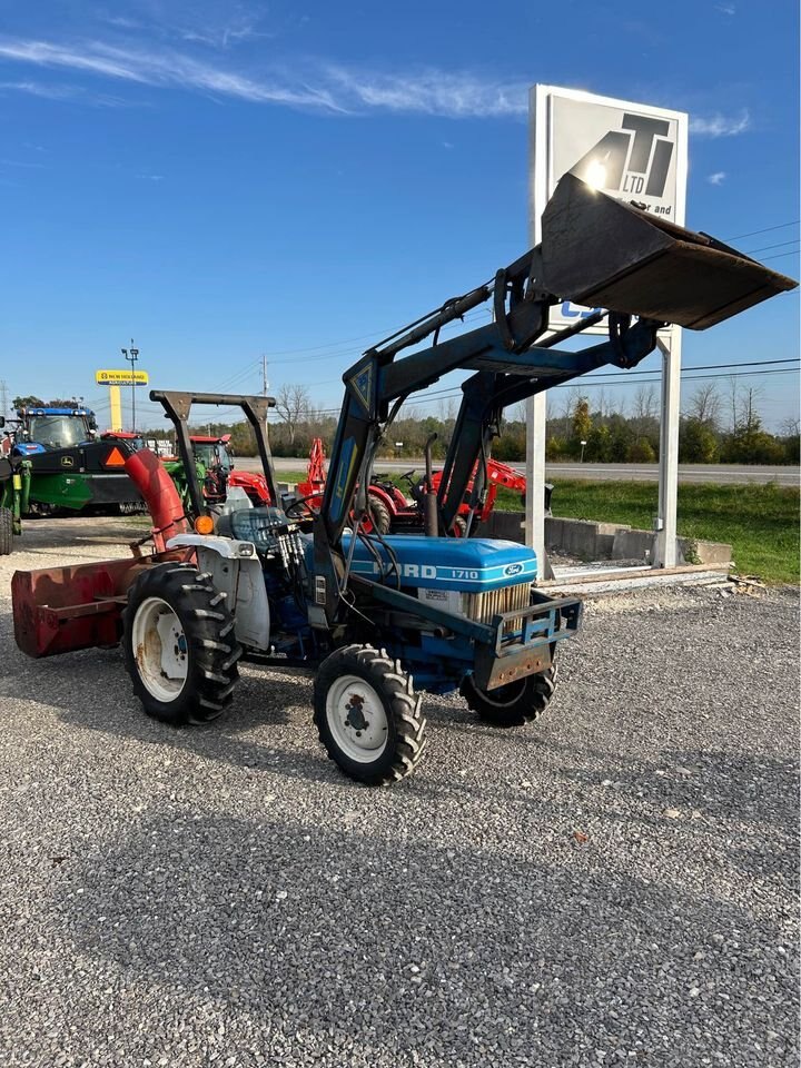 1986 Ford 1710 W/ Blower+Chains