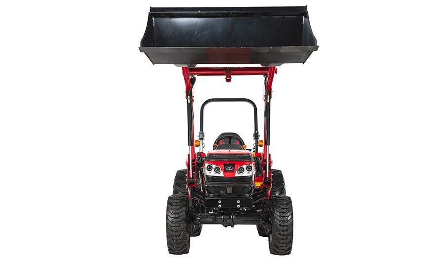 Mahindra 1626 HST OS w/loader and industrial tires