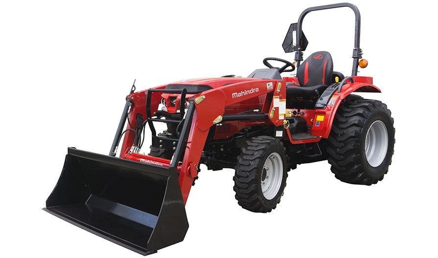 Mahindra 1626 HST OS w/loader and industrial tires