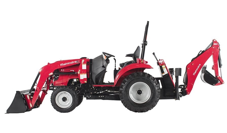 Mahindra 1635 Shuttle Shift w/loader & industrial tires