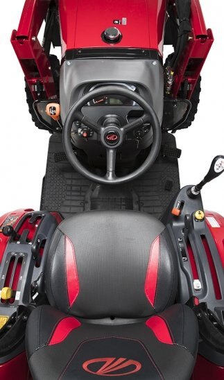 Mahindra 1635 Shuttle Shift w/loader & industrial tires